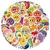 50 Cartoon Fruit Reward Graffiti Stickers Decorate Guitar Notebook Suitcase DIY Waterproof