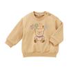 MIKIHOUSE HOT BISCUITS Boys and Size Sweatshirt, Girls, Baby, Children's Clothing, Beige, 90cm, 73-5602-689