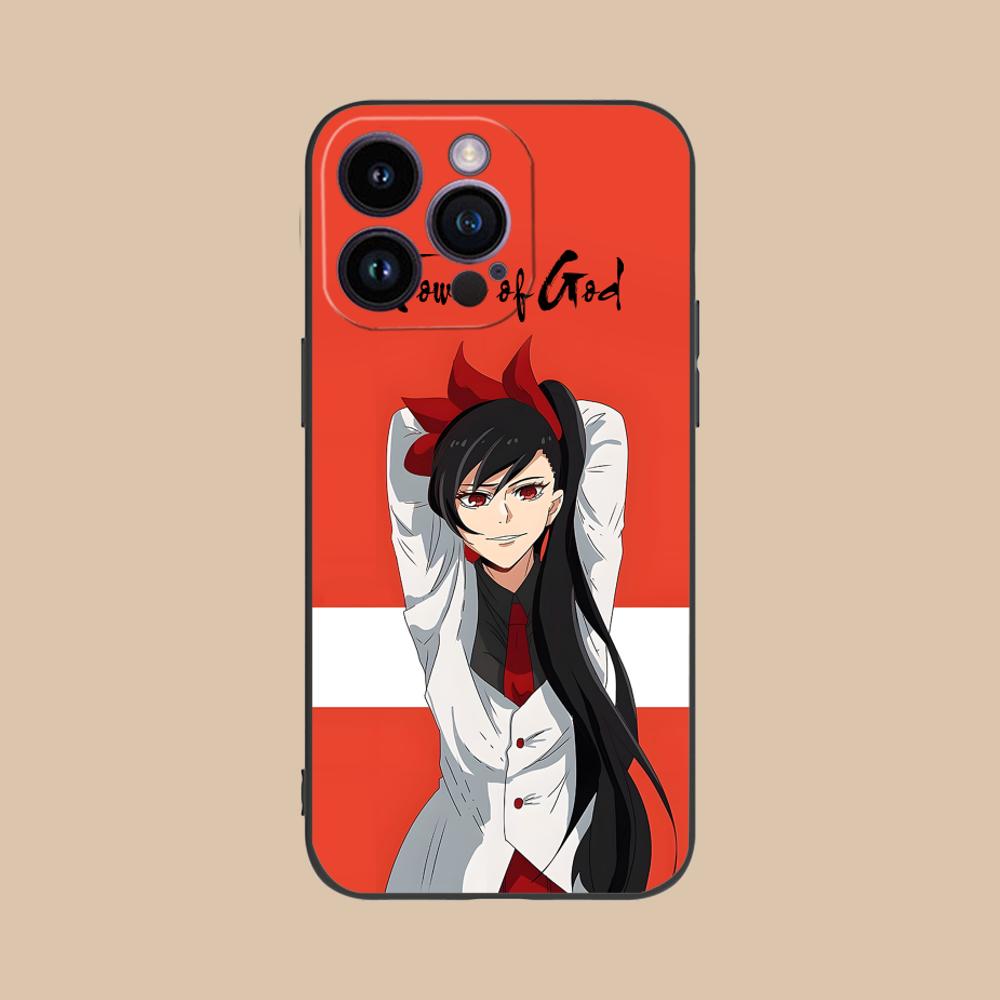 Аниме Игра Башня Бога Чехол для телефона для iPhone 17 16 15 14 13 12 11 X XR XS 8 7 Air Pro Max Plus Mini Цветной Чехол Чехол Красивый