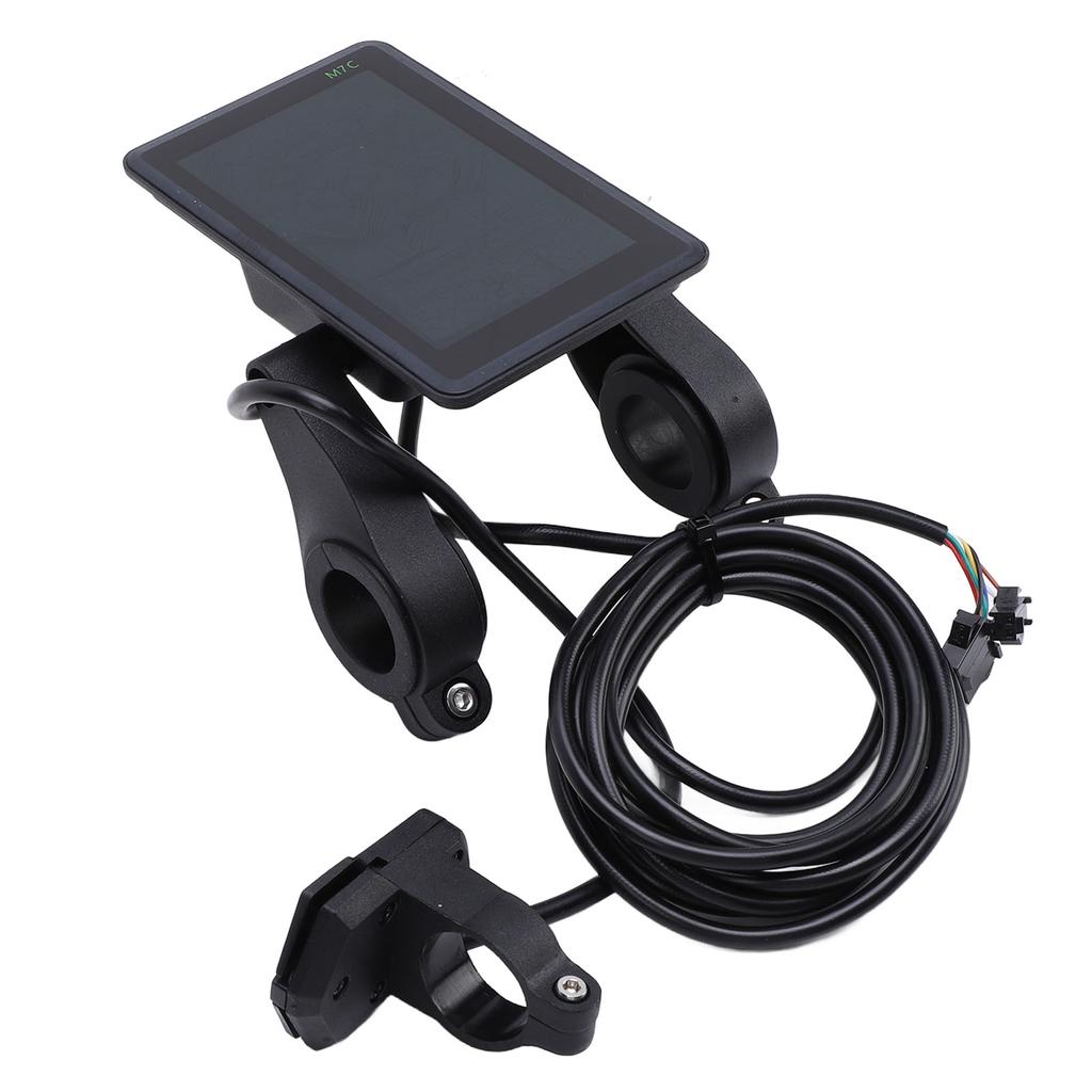 Electric Bike LCD Display for 22.2mm Handlebar Electronic Cycling Control Panel 24V 36V 48V 60V