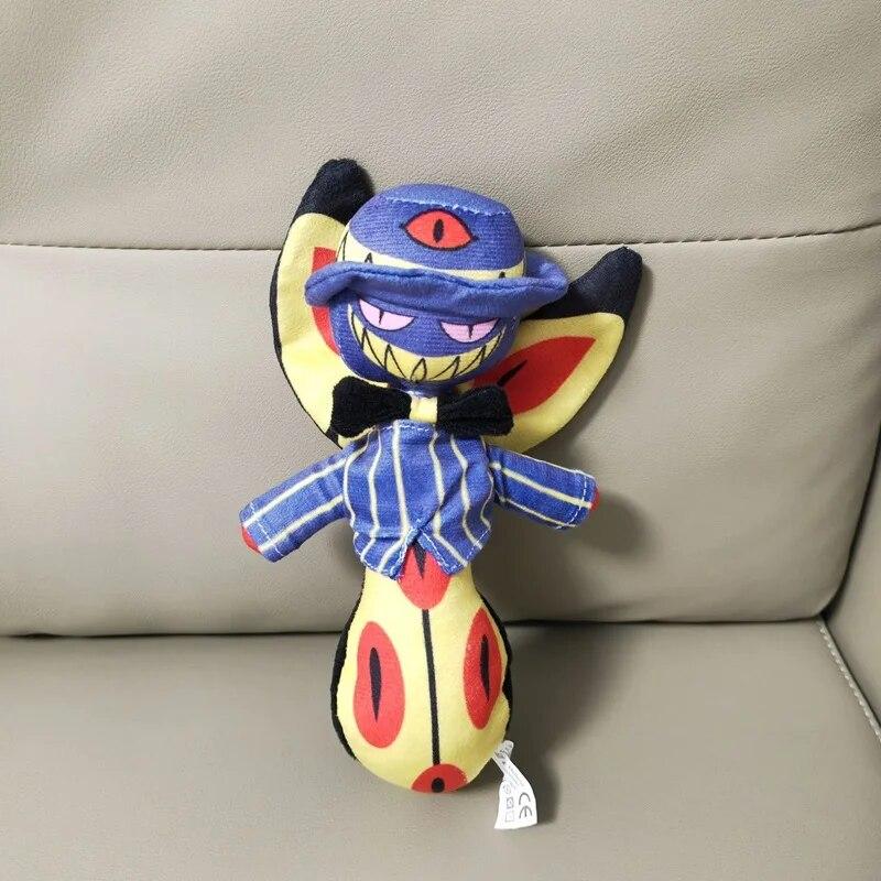 New Alastor Plush Adam Hazbined Cos Hotels Soft Stuffed Costume Cute Plushie Figure Hells For Children Kids Christmas Gift