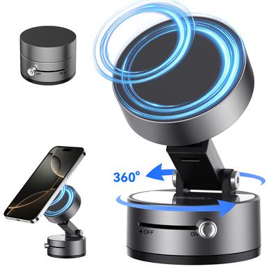Мини 360° Вакуумный Двусторонний Магнитный Держатель с Присоской Складной Кухонный Ленивый Держатель для Телефона для iPhone Android Смартфона