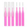 100PCS Interdental Brushes Dental Floss Toothpick Orthodontic Braces Brush Tooth Cleaning Tool Oral Care with Storage Box