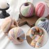 50G Silk Mohair Blend Shawl Yarn Segmented Dyed Gradient Mohair Silk Mohair Yarn Artisanal Dyed Mohair Skein