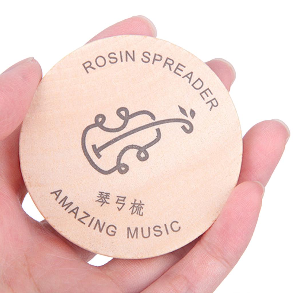 Портативный гребень для хвоста скрипичного смычка Расческа для канифоли Круглый гребень для волос скрипичного смычка Инструмент для чистки Аксессуары для скрипки Прочный