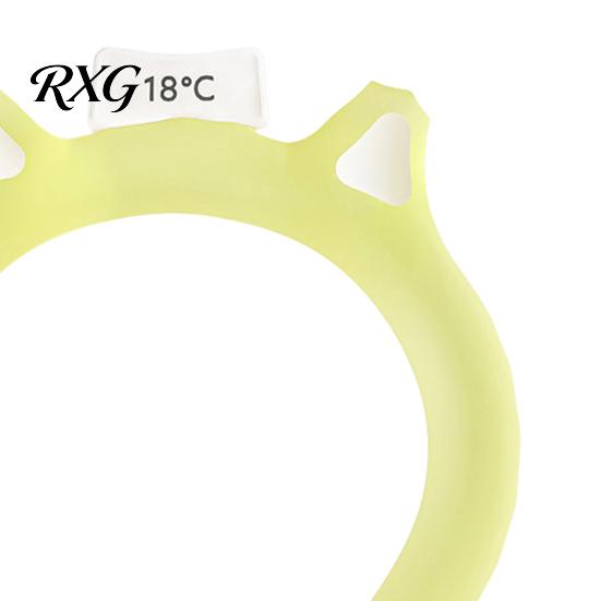 Personal Cooling Device Cat Ear Neck Tube for Summer, Reusable Adjustable Wearable Ice Summer Ring, Heatstroke Prevention Cooler Collar Outdoor