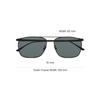 Saint Laurent Logo Metal Pilot Sunglasses Unisex sunglasses Black 822257-Y9969-1000