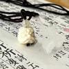 Chinese Style Lion Pendant Necklace Simple Clavicle Chain Vintage Choker Necklace Fashion Jewelry Gift for Women Men