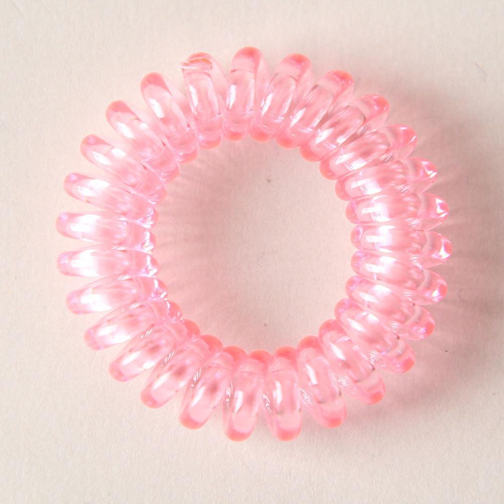 Korean Style Elastic Hair Bands: 40 Transparent Colors, Soft & Seamless Hair Accessories