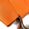 HERMES Kabak Elan PM Kabak Elan PM Shoulder Bag Tote Bag Canvas/Leather Orange