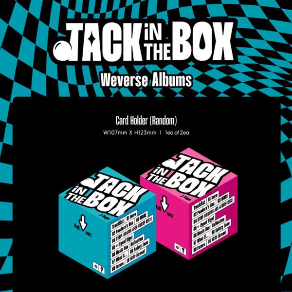 BTS Джей-Хоуп : Джек в коробке (Альбом Weverse) СЛУЧАЙНЫЙ, НАБОР