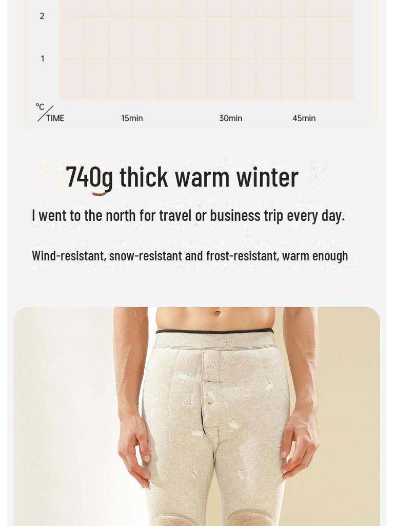 Женские флисовые брюки из суперплотной смеси шерсти и хлопка - теплые, из верблюжьей шерсти, свободного кроя, с накладками на талии и наколенниках, для людей среднего и пожилого возраста, для зимнего использования.