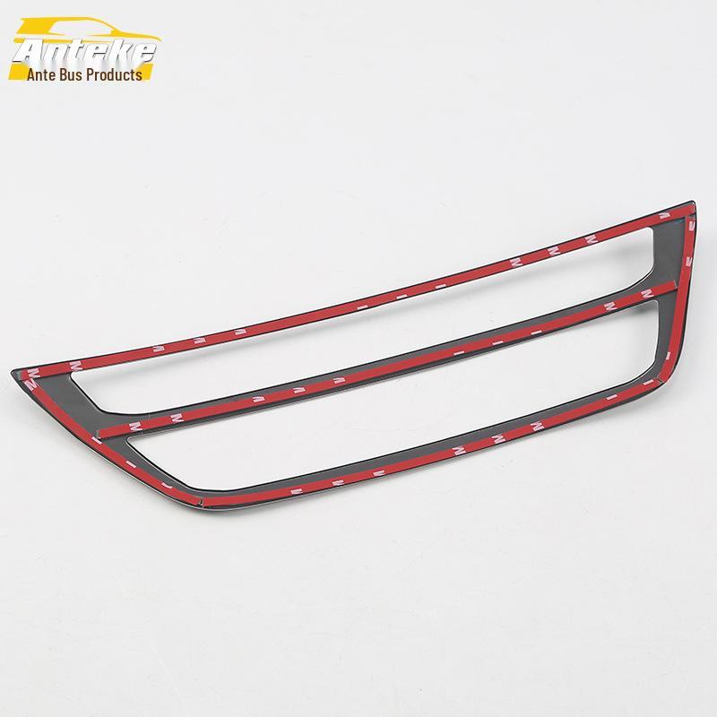 18 X3 Center Console & Rotary Button Decorative Frame Sequin Interior Accessory