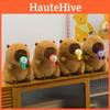 Capybara Plush Soft Doll Toy Animal Shaped Stuffed With Drawable Lollipop