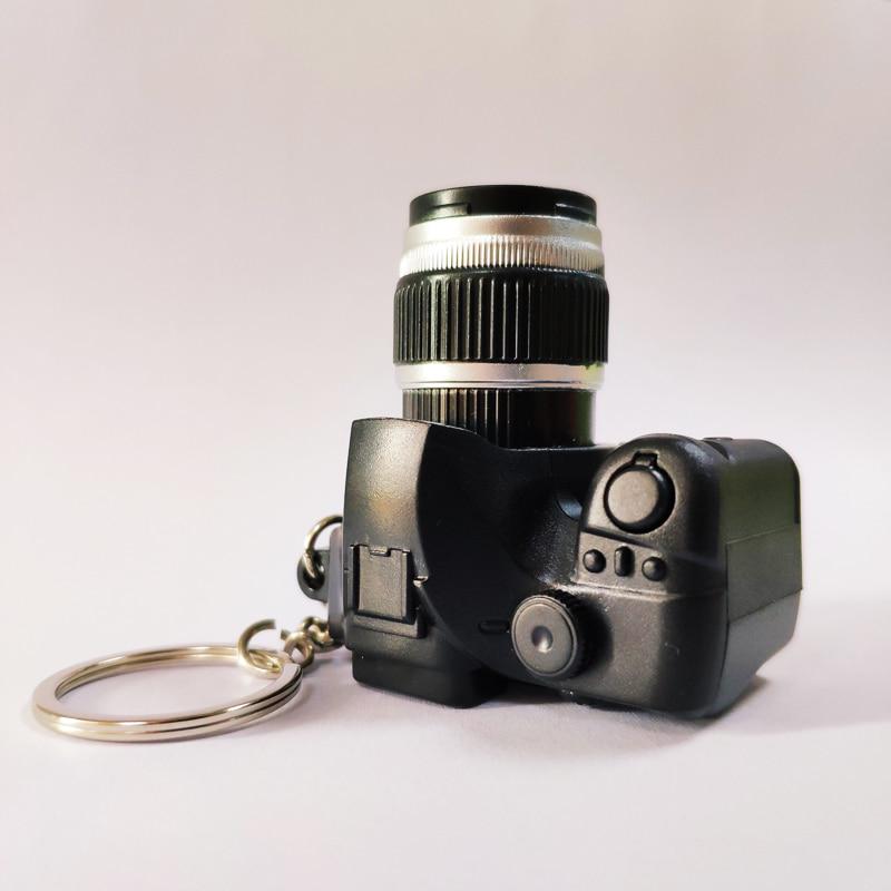 Led Camera Flashing Toys for Kids Digital Camera Keychain Luminous Sound Flash Light Pendant