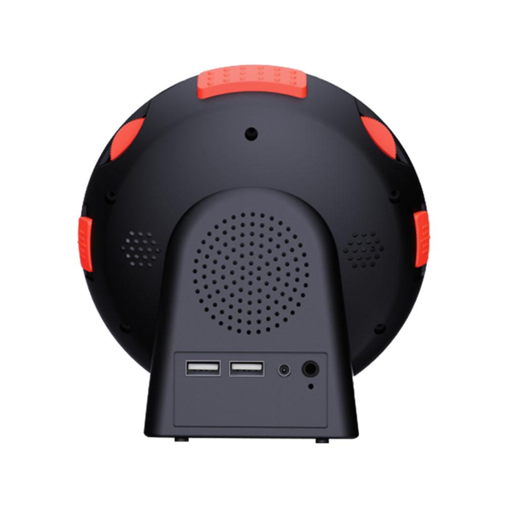 Loud Alarm Clock with Bed Shaker Vibrating Alarm Clock with Flash Light Brightness Adjustable