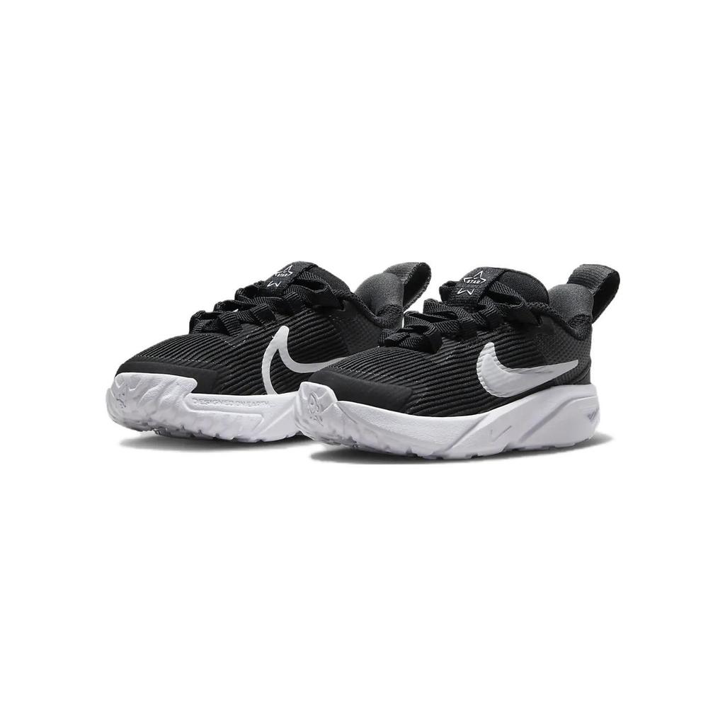 Nike Star Runner 4 TD 'Black White' DX7616-001