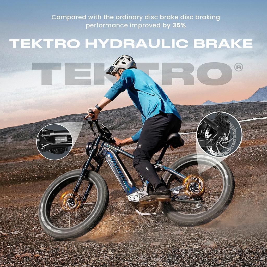 vitilan T7pro Urban electric bicycle 1000W motor (peak power 1600W) SHIMANO 8-speed flywheel 52V 20Ah