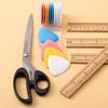 Портные ножницы: Набор для шитья: Резка ткани, Обрезка ниток, Мелок для разметки, Бамбуковая линейка