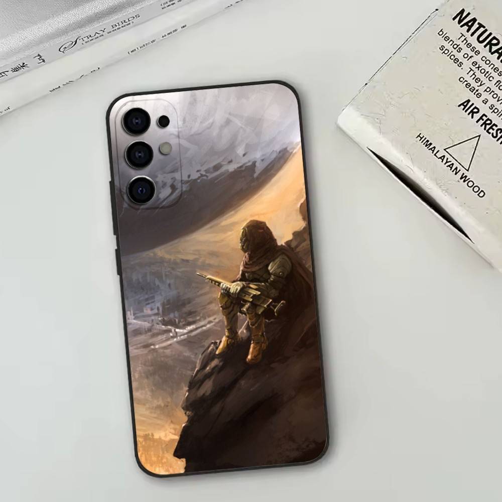 Destiny Phone Case Black Silicone Soft For Samsung S25,S24,S21,S22,S23,S30,Ultra,S20,Plus,Fe,Lite