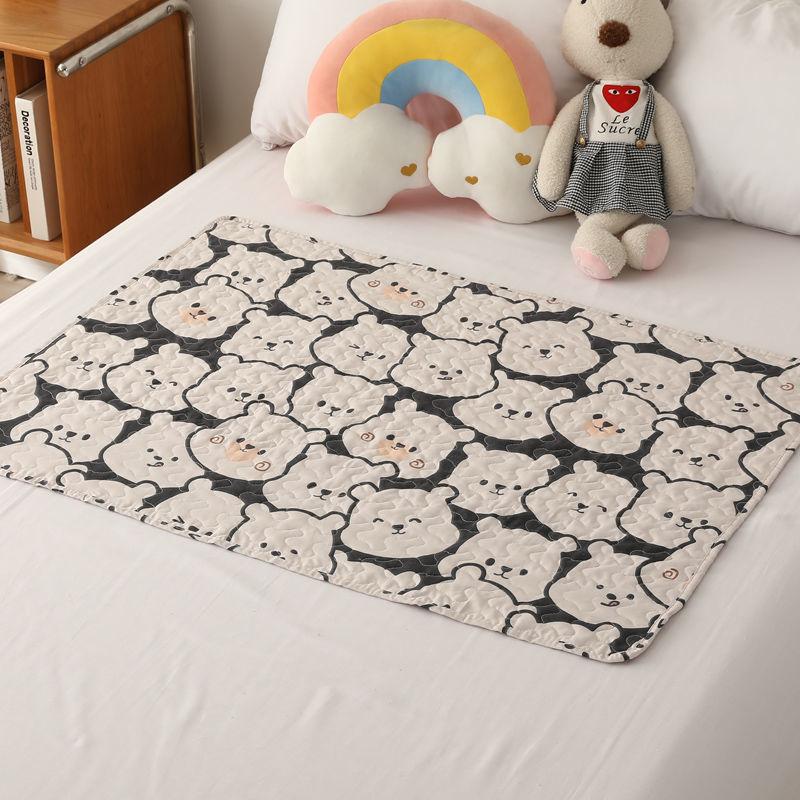 Менструальный коврик, двухсторонний коврик для мытья в воде, детский коврик для ползания, студенческое общежитие, анти-боковой матрас для тети, дышащий многоразовый коврик для мочи