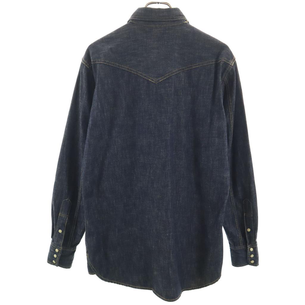 Levi's 90s Old Long sleeve Denim shirt L Indigo Men's Used