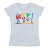 Disney Womens/Ladies Mickey Mouse Friends Hey Cotton T-Shirt