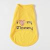 Petstyle Летняя футболка с жилетом для собак Lovely Mom Puppy Одежда для маленьких собак Чихуахуа Йоркширский терьер Футболки Одежда для собак и кошек