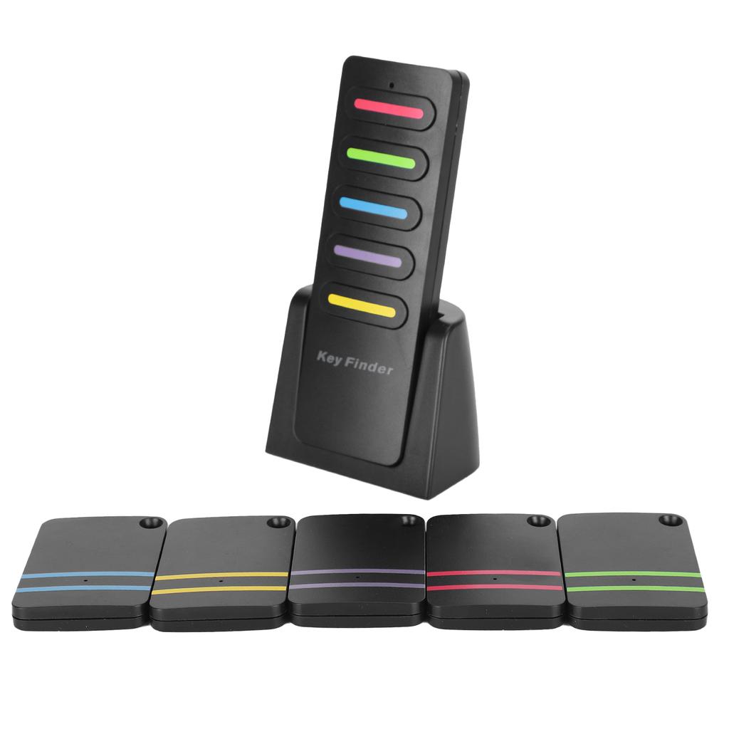 5 в 1 беспроводной искатель ключей, удаленный локатор, искатель потерянного приемника, будильник для ключа кошелька