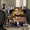 Журнал группы Nirvana Классический Аниме Кленовый Дизайн Наволочка Счастливый Осенний Урожай Декор Праздничный Декор Наволочка