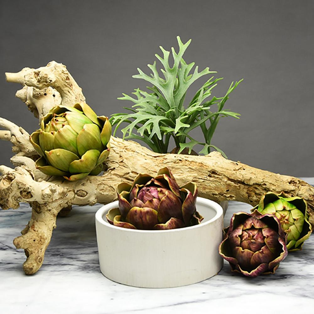 vase filler faux fruit artificial decorations faux artichokes home decorations artificial artichoke