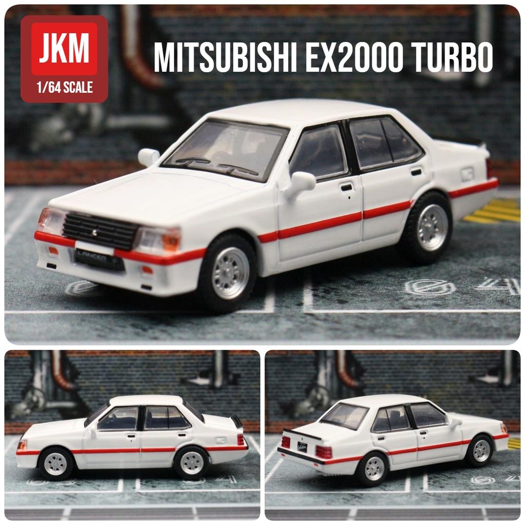1/64 Mitsubishi Lancer Evolution EVO Toy Car Miniature 1:64 JKM Racing Model Free Wheel Diecast Alloy Collection Gift for Boy