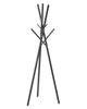 Azumaya-kk Coat Hanger, Black, 57.5cm Wide X 57.5cm Deep X 174cm High, WIS-551BK