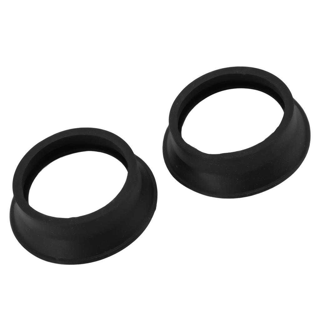 2pcs Scope Eyepiece Eyecup Foldable Soft Rubber Eyepiece Cover for 28 To 32mm Microscope Monocular