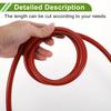 HOPESPANNER 4Ft 5/16" 8mm ID 2mm ThickNe-ss Silicone Vacuum Tube Hose for High Temperature Automotive Vacuum Line 1pcs