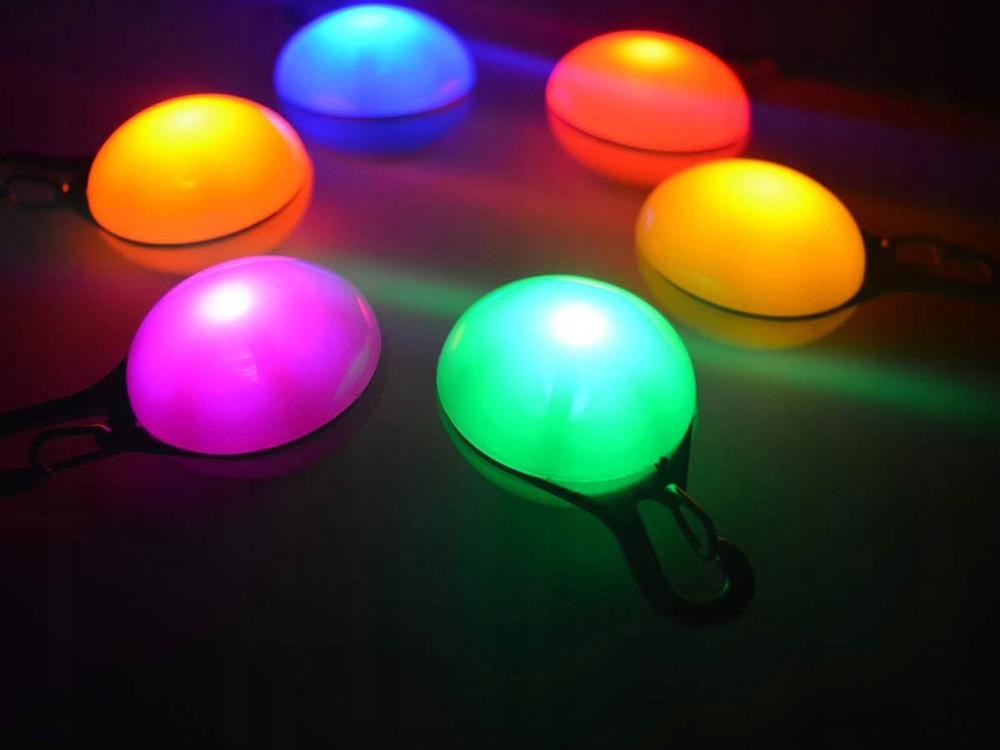Lampka Led Na Obrożę Pomarańczowa (600) Gab_A