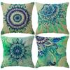 Домашний Декор Богемный Стиль Цветочные и Мандала Наволочки с Рисунком Наволочка для Подушки Подходит для Дивана Спальни Автомобиля Наволочка