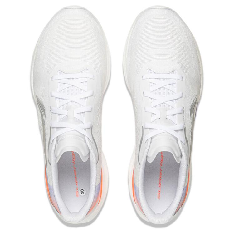 Li Ning Ультралегкие 23 Беговые кроссовки Мужские кроссовки Стандартные-Белые ARBW017-9