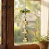 Fantasy Style Gift Retro Dragon Hanging Bells, Metal Flying Wind Chime, Rustic Outdoor Garden Ornament for Patio Porch Yard Home Decor Exquisite Alloy