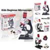 Children's Educational Microscope Toy For Science Discovery High Definition Simulated Biological Experiments Plastic Material