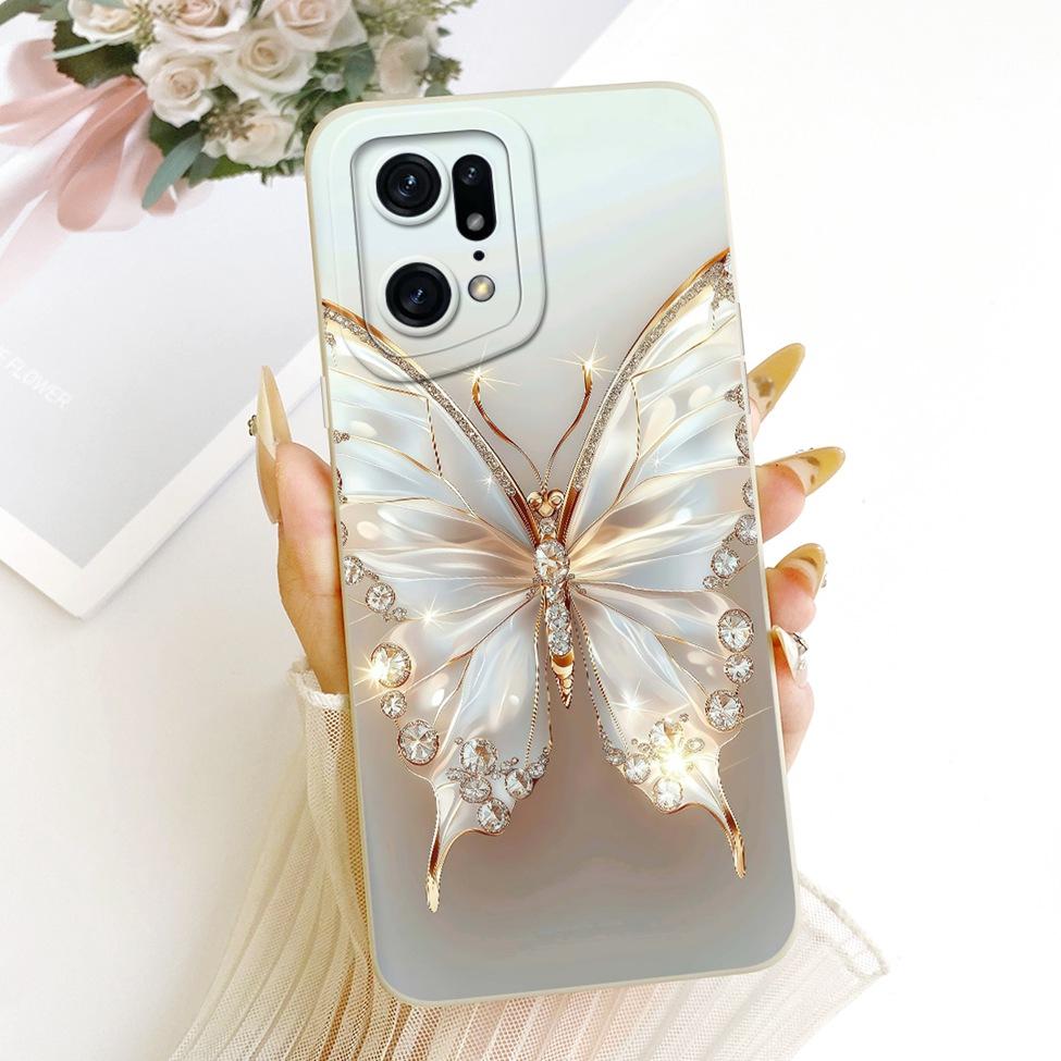 Чехол для телефона Oppo Find X5 Pro Чехол Модный Мультяшный Милый Смешной Расписной Силиконовый Чехол Для Oppo CPH2305 PFEM10 PFFM20