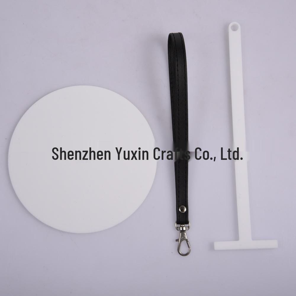 Large T-shaped Portable Acrylic Yarn Holder for Wrist