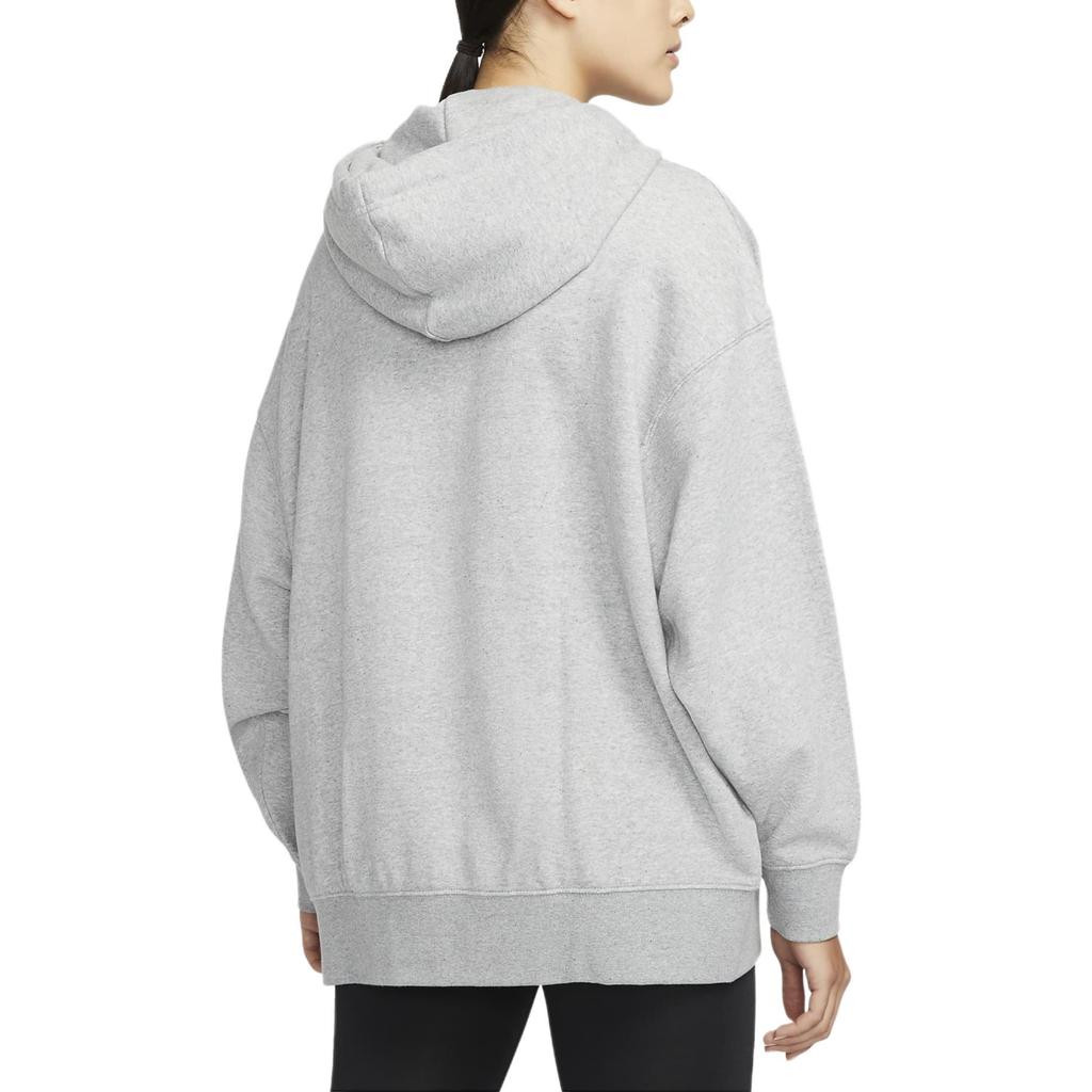 Nike Куртка с капюшоном и длинными рукавами на флисовой подкладке, женские куртки светло-серого цвета DD5635-063