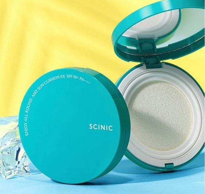 [SCINIC] Солнцезащитный крем Enjoy All Round Airy 25 г SPF50+ PA++++