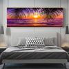 Natural Sea Beach Sunset Posters and Prints Landscape Canvas Painting Wall Art Pictures for Living Room Home Decor No Frame