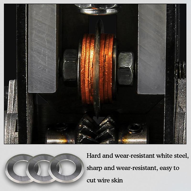 Ручная машина для зачистки проводов, переработка лома медного кабеля, очистка кабеля из легированной стали