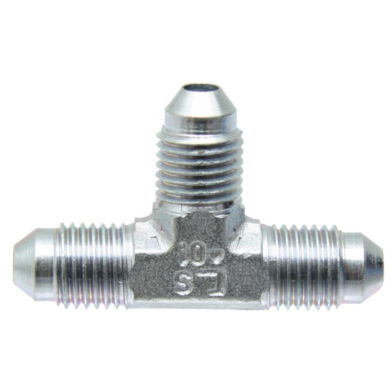 Hydraulic adapter tee TA 7/16" JIC 450bar
