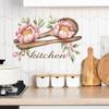 Креативная деревянная ложка цветок английский слоган кухня, столовая дом украшение фона наклейки на стену