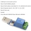 USB-релейный модуль LCUS-1 с бортовым USB-контроллером PL2303 Стабильное соединение
