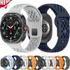 Спортивный силиконовый ремешок для Samsung Galaxy Watch 8 Ultra 47 мм Браслет Удобный ремешок для Samsung Watch 7 Ultra Браслет correa